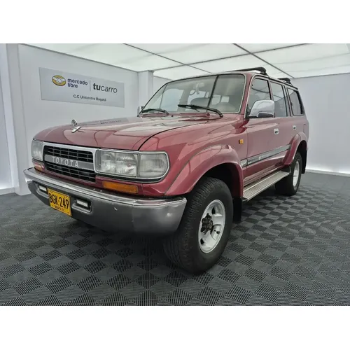 Toyota Land Cruiser 1995 Rojo Bogotá