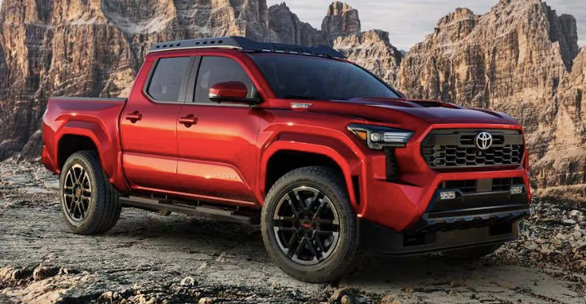 Toyota Tacoma TRD Sport 2025 Rojo Bogotá
