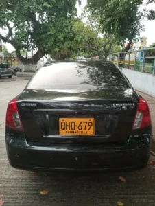 Chevrolet Optra 2008 Negro Cartagena
