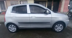 Kia Picanto Lx 2007 Plateado Manizales