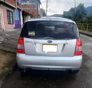 Kia Picanto Lx 2007 Plateado Manizales