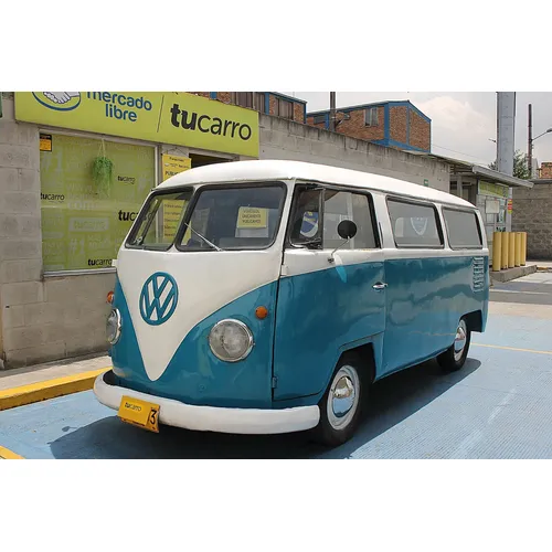Volkswagen Combi 1954 Azul Bogotá
