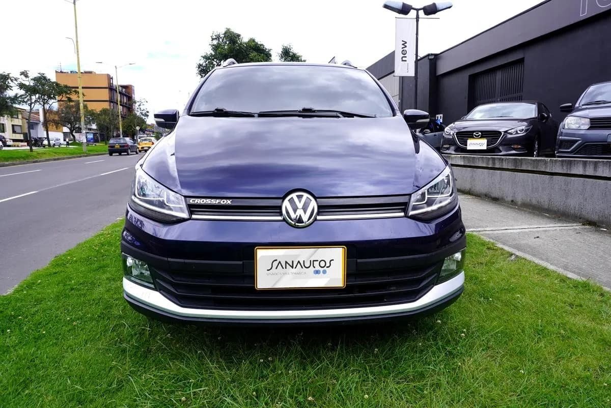 Volkswagen Crossfox 1.6l Azul Modelo 2016