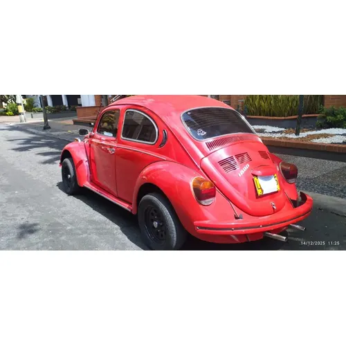 Volkswagen Escarabajo 1980 Rojo Medellín