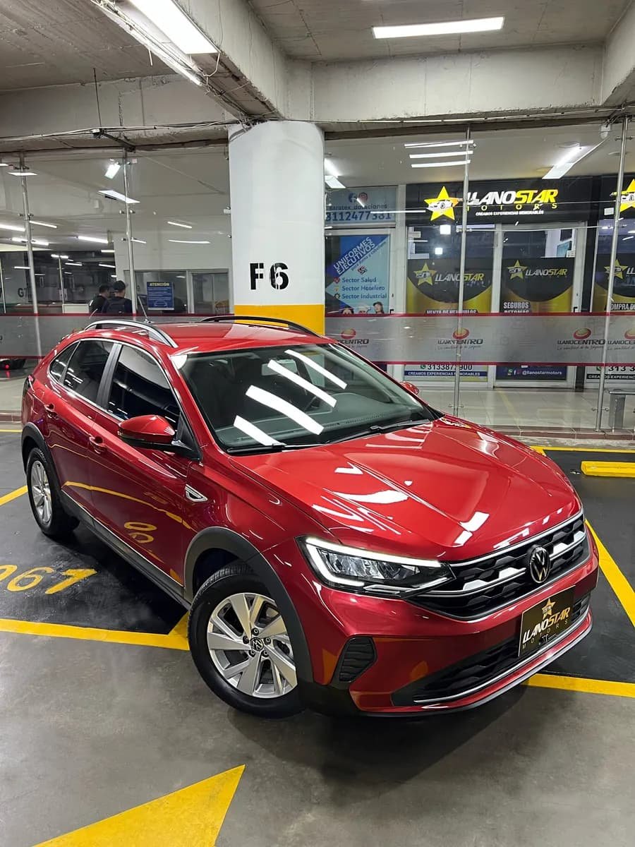 Volkswagen Nivus 1.0 Confortline AT 2022 Rojo