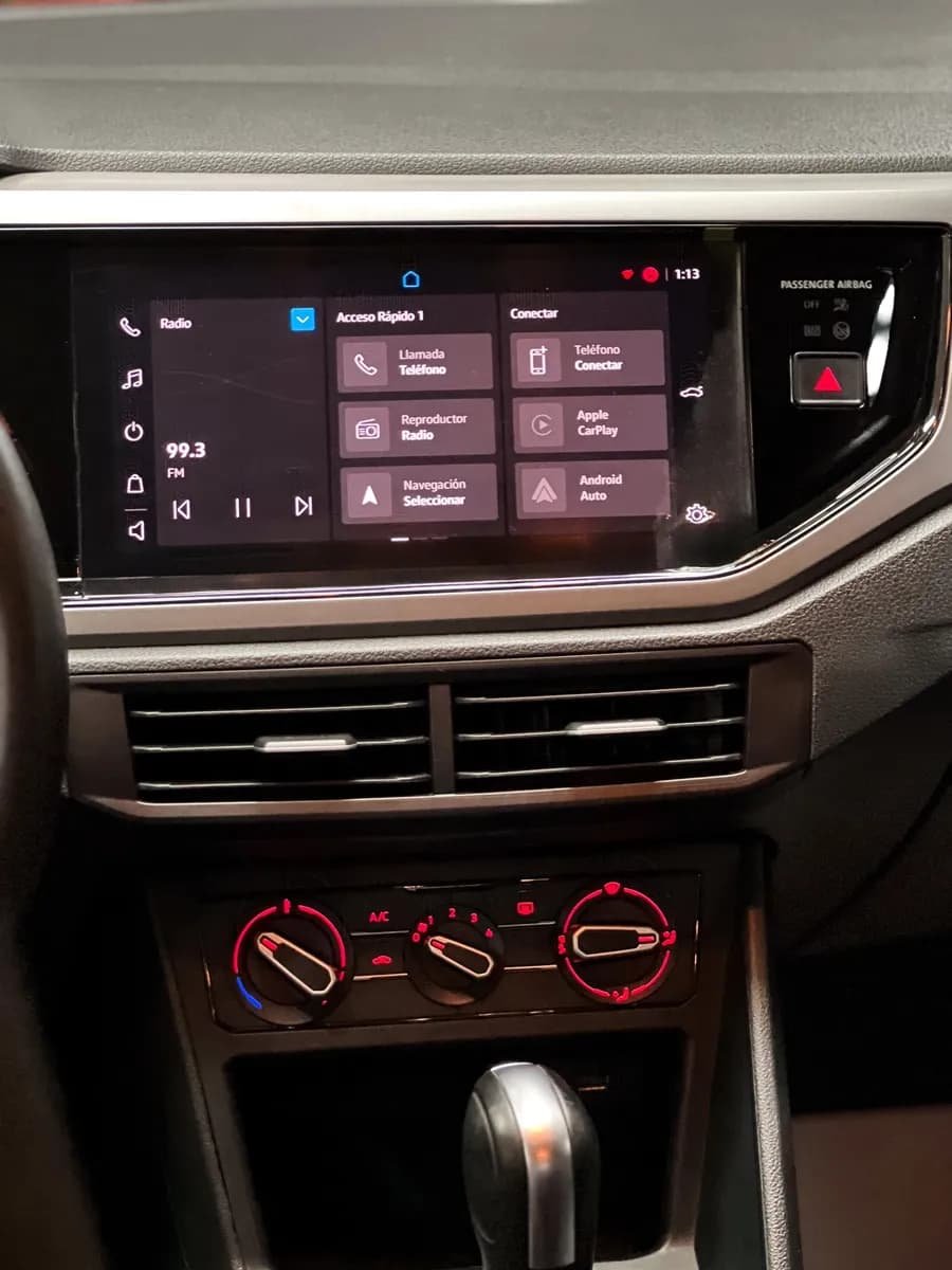 Volkswagen Nivus 1.0 Confortline AT 2022 Rojo