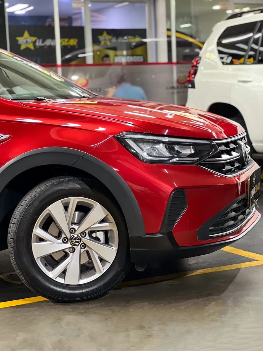 Volkswagen Nivus 1.0 Confortline AT 2022 Rojo