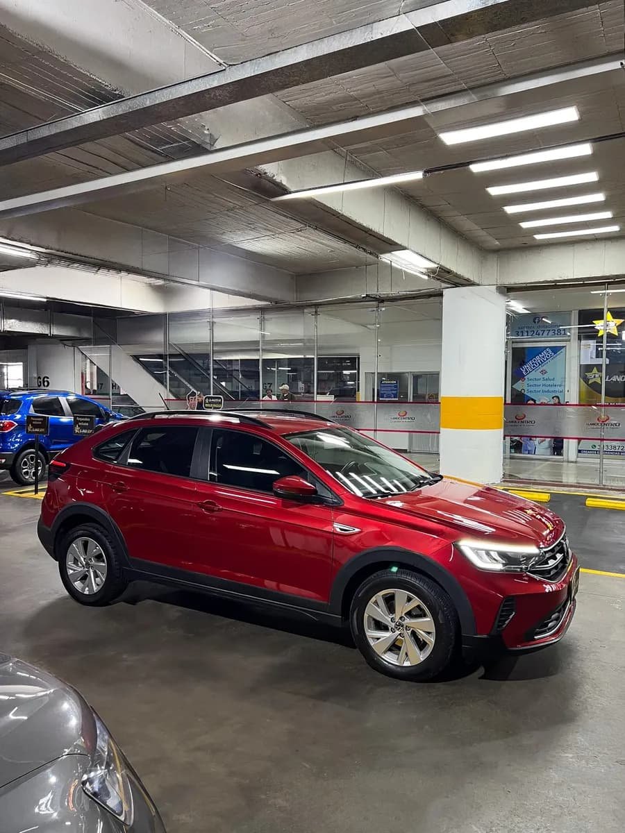 Volkswagen Nivus 1.0 Confortline AT 2022 Rojo