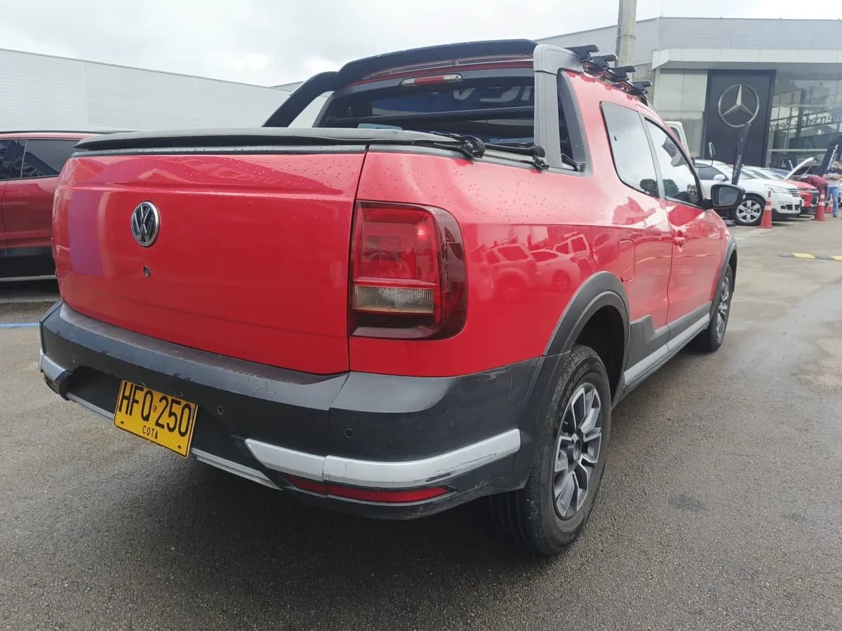 Volkswagen Saveiro G7 Plus 1.6l 2018 Roja
