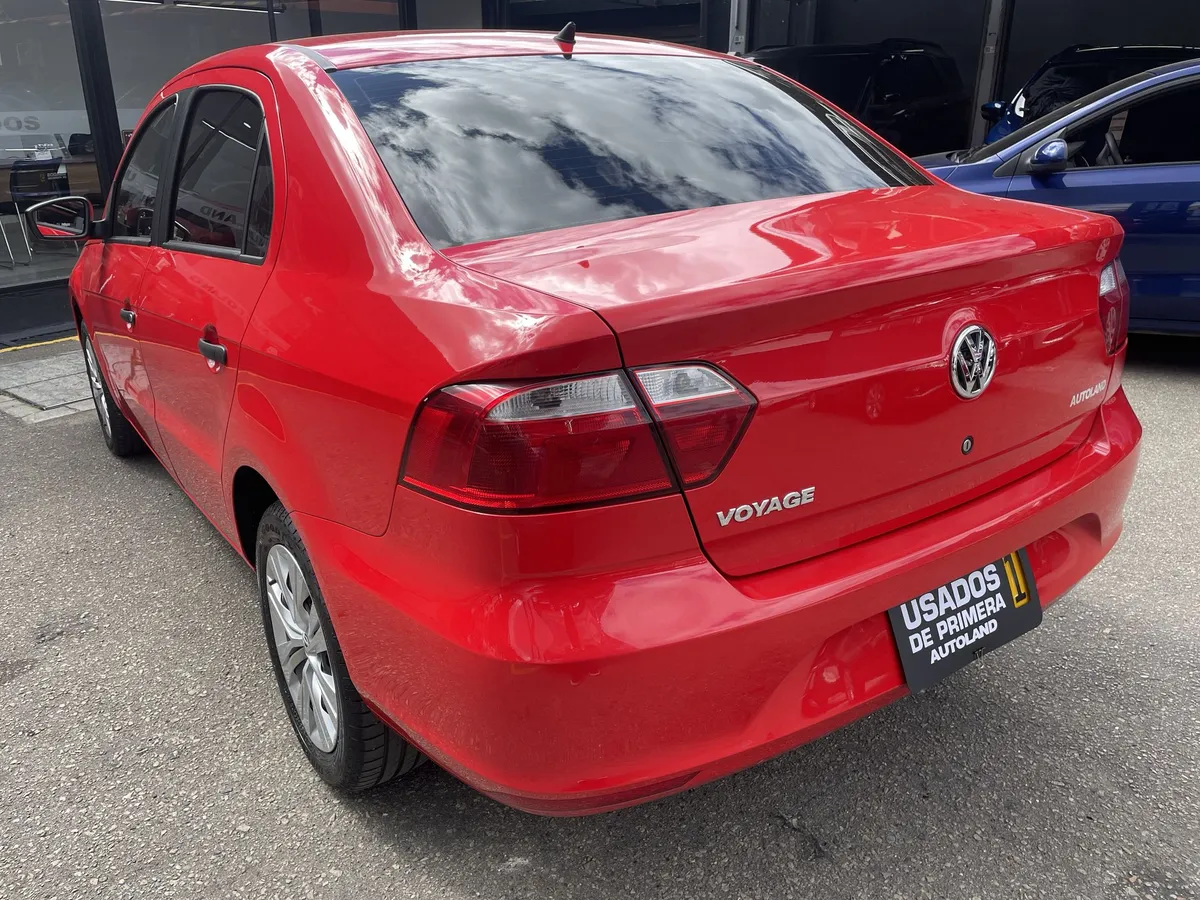 Volkswagen Voyage 2020 Rojo Bogotá