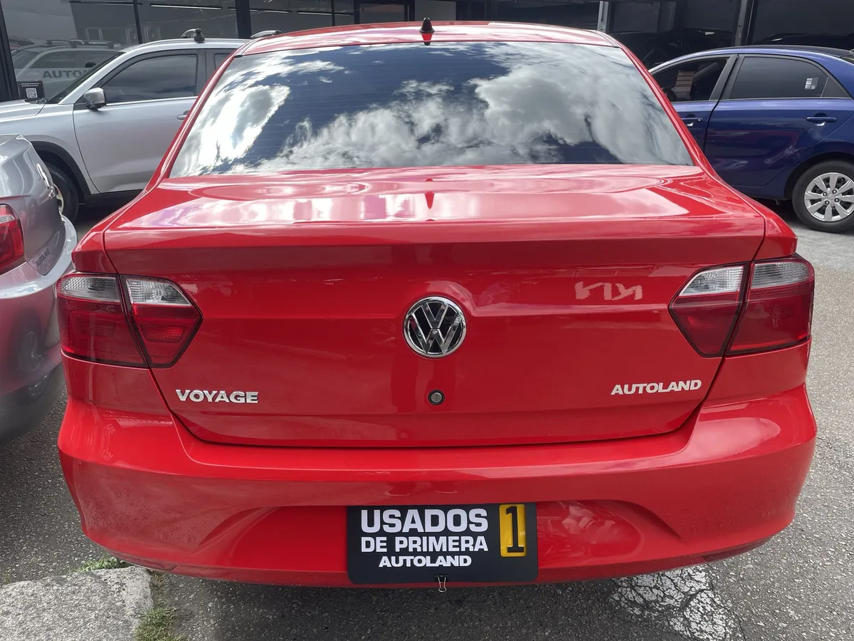 Volkswagen Voyage 2020 Rojo Bogotá