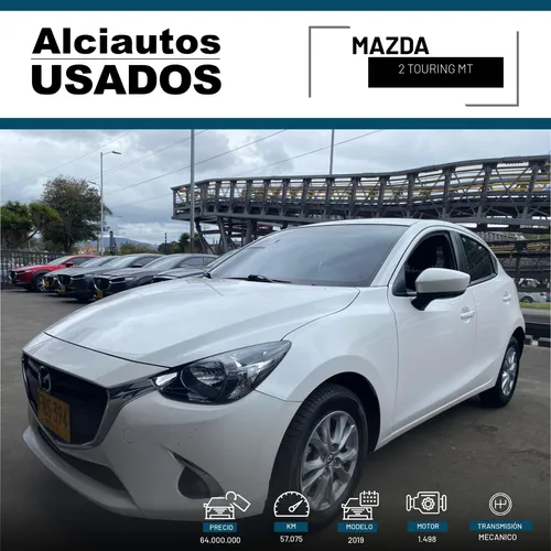 Mazda 2 2019 Blanco Bogotá
