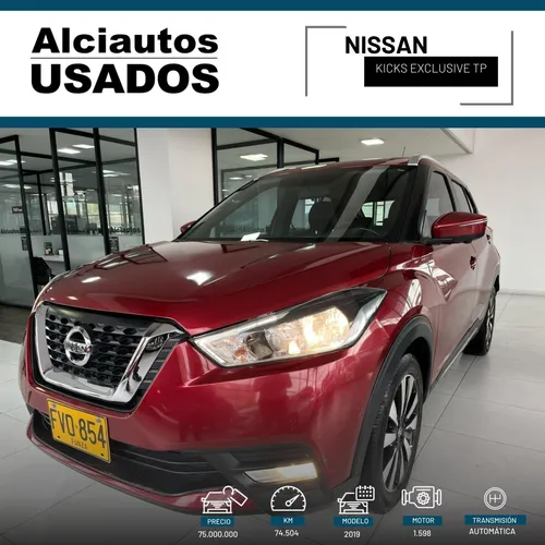 Nissan Kicks 2017 Rojo Suba