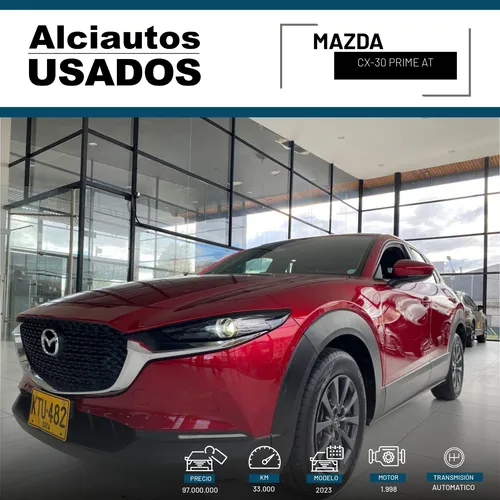 Mazda CX-30 2023 Rojo Bogotá